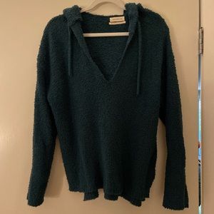 FREE PEOPLE fuzzy jacket.